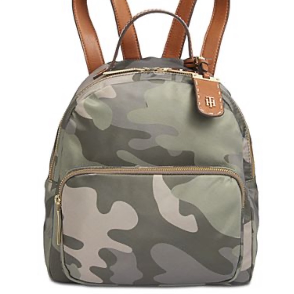 Tommy Hilfiger Julia Camo Small Dome Backpack